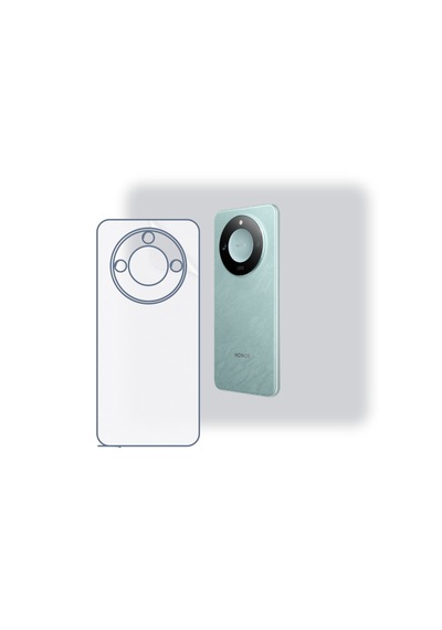 Schitec Honor X9c Smart Uyumlu Arka Yüzey Hidrojel Koruyucu Film