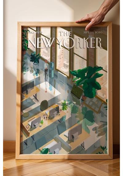 The New Yorker Çerçeveli Tablo September 28 2020 - Ofis Tablosu