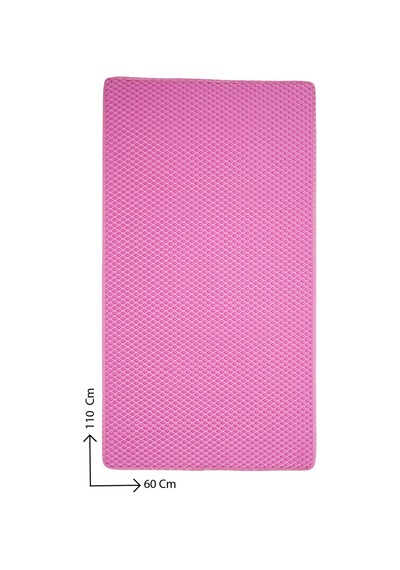 60x110 Cm Hücreli Kedi Kumu Paspası Kedi Matı Kedi Tuvalet Önü Paspası Pembe
