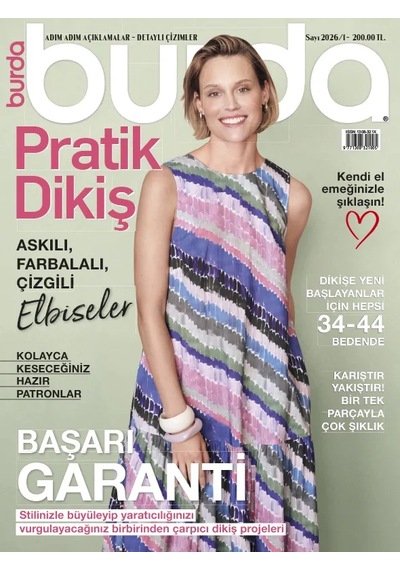 Burda Dergi Pratik Dikiş 2026/01