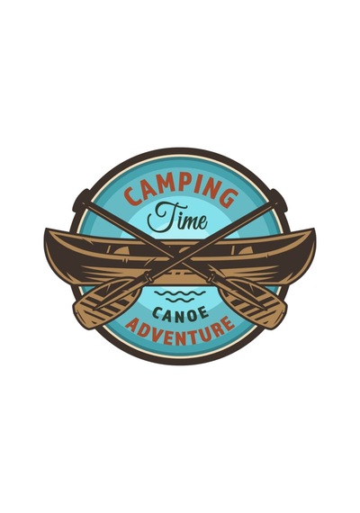 Off Road Camping Adventure Sal Kayık Deniz Kamp Sticker 10x8 Cm