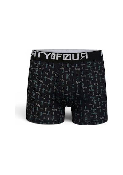 Orivra 10'lu Erkek Pamuklu Likralı Desenli Boxer Renkli