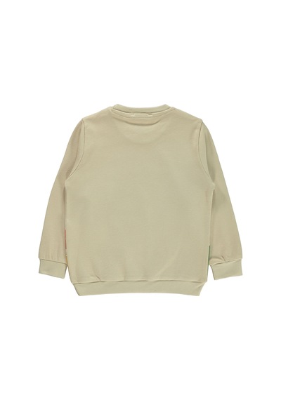 Civil Boys Erkek Çocuk Sweatshirt 2-5 Yaş Bej Bej