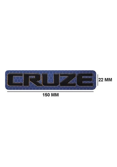 Chevrolet Uyumlu Cruze Siyah Yazı Büyük