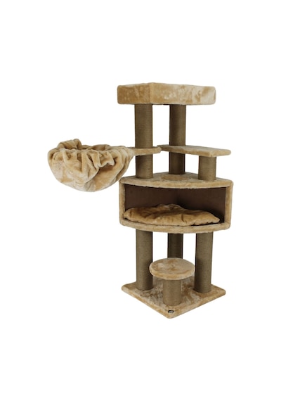 Lotus Furniture Pet Series Prag Tırmalamalı Kedi Evi
