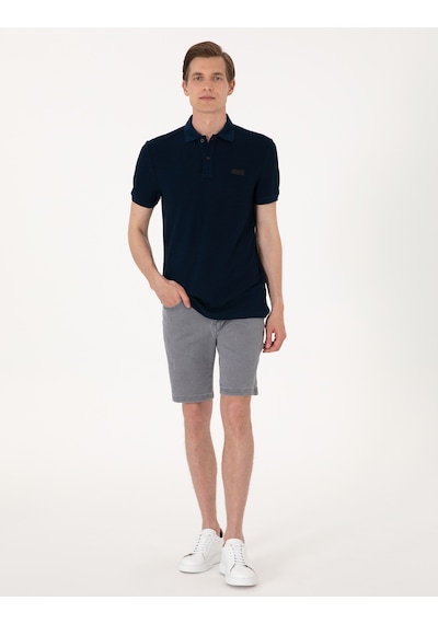 Pierre Cardin Erkek Lacivert Tişört 50309959-vr033 Lacivert
