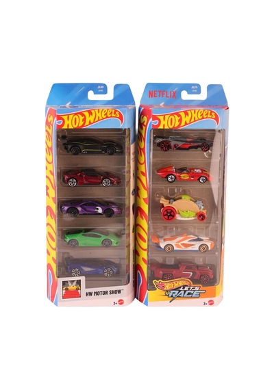 1806 Hot Wheels Beşli Araba Seti Belirtilmemiş