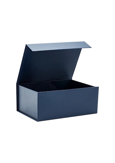 Hediye Kutusu Boş Mıknatıslı Kapak Lacivert 22X17X9.5Cm Hij Lacivert