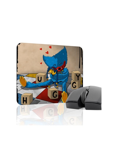 Poppy Playtime Kaymaz Dikişli Kauçuk Oyuncu Mousepad V4 - 22x18 Gaming Mouse Pad Fare Altlığı