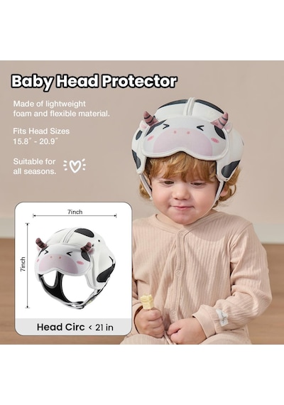 Mambobaby Bebek Koruma Başlığı - Milky Cow