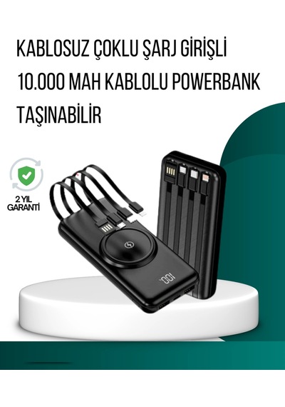 Mey İthalat Kompakt Tasarım, Güçlü Performans 10000mah Kablosuz Powerbank Diğer