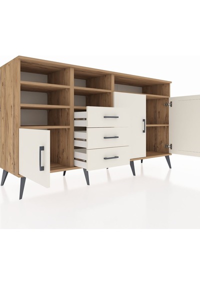 Kronos Konsol 7 Raflı 3 Çekmeceli 3 Kapaklı 176x59x99 Çam-aytaşı Aytası - Atlas Çam Kronos Konsol 7 Raflı 3 Çekmeceli 3 Kapaklı 176x59x99 Çam-aytaşı Aytası - Atlas Çam
