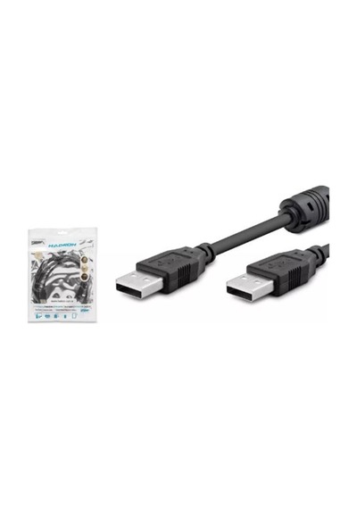 Hadron Hdx7532 Usb To Usb Kablo 1.5m Siyah
