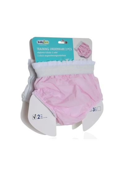Babyjem Alıştırma Külodu 2'li Paket 2 Yaş Pembe