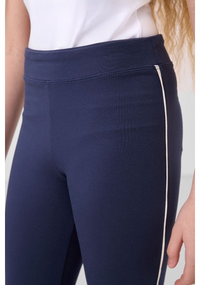 Tommylife Ekru-indigo Pamuklu O Yaka Standart Fit Basic İspanyol Paça Kız Çocuk Tayt Takım - 75192 Ekru/indigo Ekru - İndigo Tommylife Ekru-indigo Pamuklu O Yaka Standart Fit Basic İspanyol Paça Kız Çocuk Tayt Takım - 75192 Ekru/indigo Ekru - İndigo