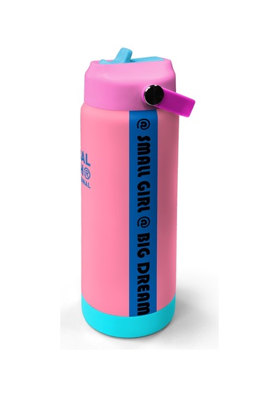 Coral High Pembe Katlanır Ağızlıklı Çelik Termos 650 Ml 38353 Papatya