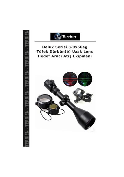 Delux Serisi 3-9x56eg Dürbün B Uzak Lens Hedef Aracı Atış Ekipmanı Diğer