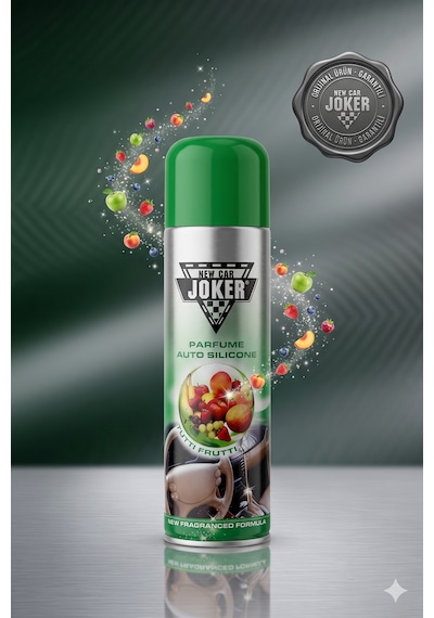 Torpido Deri Plastik İçin Parlatıcılı Silikon Oto Kokusu Parfüm Sprey 5 Adet Karışık Kokulu 200 Ml 001
