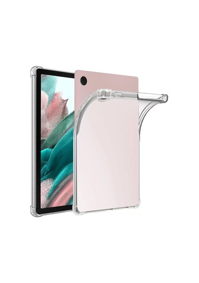 Newface Samsung Galaxy Tab A9 Kılıf Shock Tablet Silikon - Şeffaf Diğer