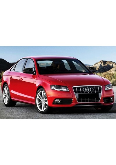 Audi A4 B8 2009-2014 Batman Yarasa Ayna Kapağı Piano Black Abs