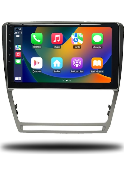 Avaydel Skoda Octavia Android Carplay Multimedya 2007-2012 8GB RAM + 128GB Hafıza + 4 Çekirdek