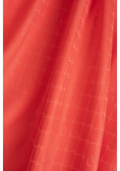 Imannoor Pencere Kafes Nar Çiçeği Ramy Jakar Şal 70x210 Nar Çiçeği