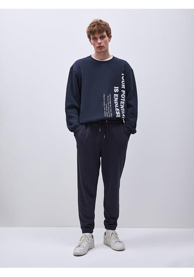 Ltb Sehomo Erkek Düz Jogger Eşofman 301 Lacivert