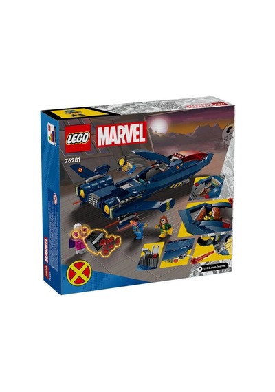 Mey İthalat 76281 L X-men X-jet 359 Parça +8 Yaş