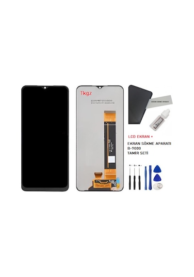 Samsung Galaxy M23 - Sm-m236 Uyumlu Lcd Ekran Dokunmatik Servis + B-7000 + Tamir Seti