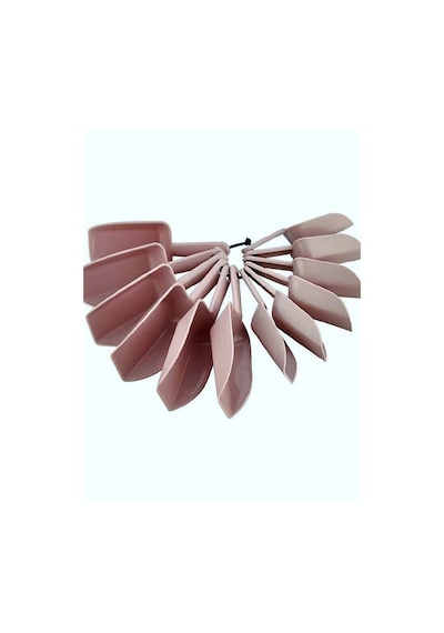 12 Adet Baharat Ve Erzak Küreği 13cm Baharat Şeker Un Küreği Hazne: 4x8x2 Cm Plastik Diğer