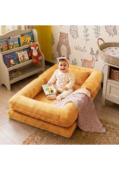 Miniwood Montessori Yatak Oyun Alanlı Bebek Yer Yatağı Sünger Çocuk Karyola 100 x 150 CM Miniwood Montessori Yatak Oyun Alanlı Bebek Yer Yatağı Sünger Çocuk Karyola 100 x 150 CM