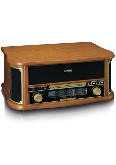 Lenco Classic Phono TCD-2571 Bluetooth Usb Plak Çalar Retro Pikap Ahşap