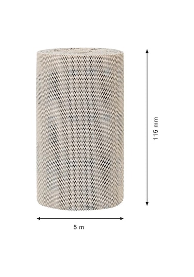 Bosch M480 115 Mm 320 Kum Cırtlı Rulo Elek Telli Ağ Zımpara