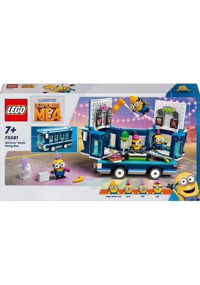 LEGO Minyonların Müzikli Parti Otobüsü 75581
