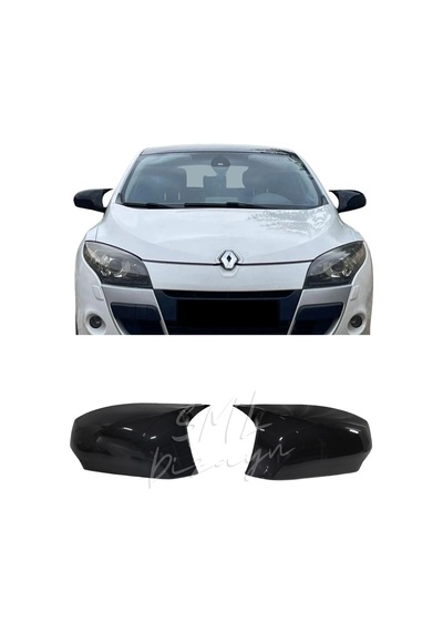 Renault Megane 3 2008-2016 Batman-Yarasa Ayna Kapağı (Plastik)