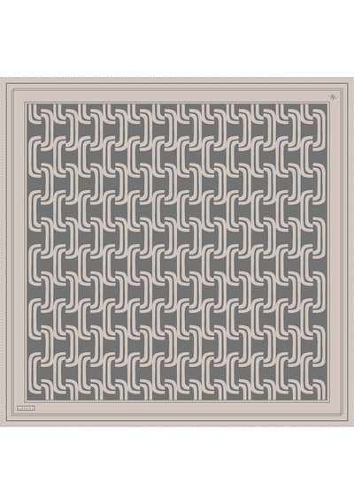 Armine İpek Eşarp 2025 Yaz - 9343-02 Taş Gri Twill Taş Gri