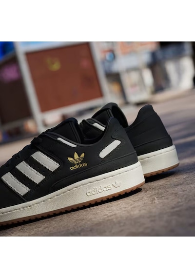 Cblack/Ivory/Ivory Adidas Erkek Basketbol Ayakkabı Forum Low Cl If9680 Null Siyah