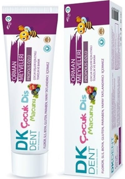 Dermokil DK Dent Orman Meyveleri ve Propolis Özlü Çocuk Diş Macunu 50 ML