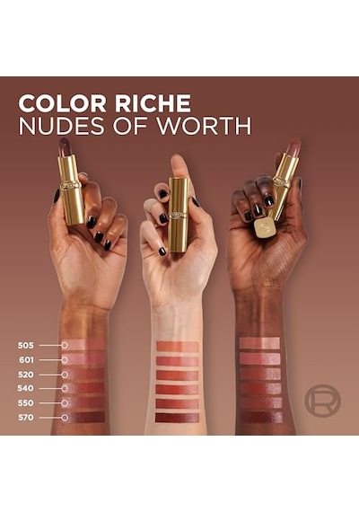 L'oreal Paris Color Riche Saten Bitişli Ruj - 550 Nude Unapologetic 00