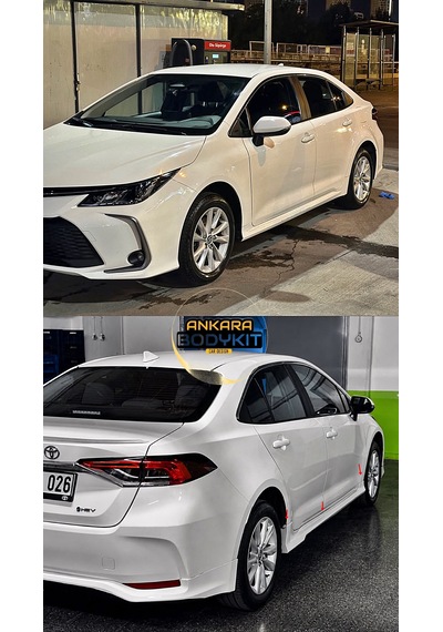 Corolla Ön Arka Tampon Eki Ve Marşpiyel Boyasız Plastik