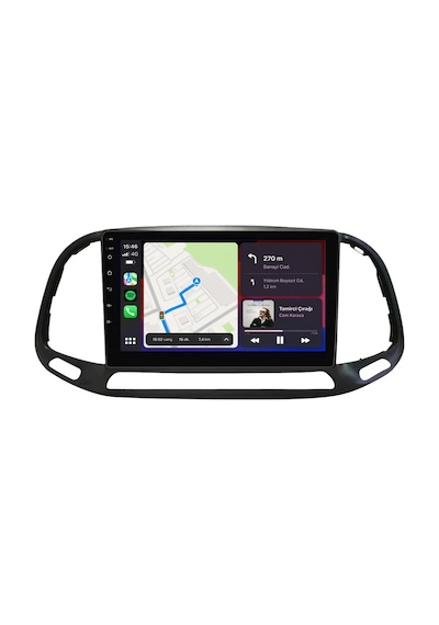 Fiat Doblo Cargo D4 Android Multimedya 2015-2023 Carplay Android Auto Navigasyon 4gb Ram 32gb 9"