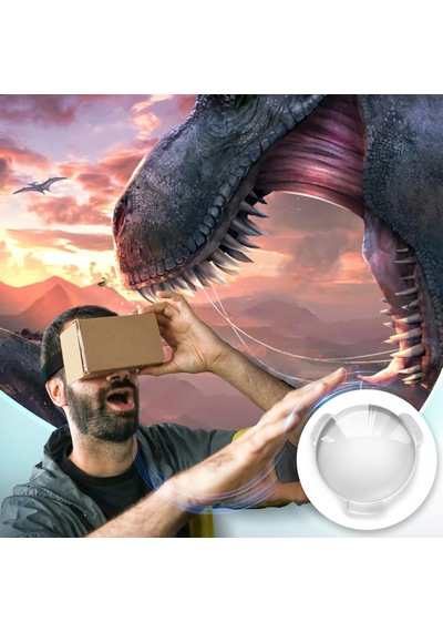 Bikonveks Lens Seti, Cam Lens Bi-konveks 34 Mm Çap 45 Mm Konsantrasyon Uzaklığı Lens Kendin Yap Google Karton Vr İç Diğer