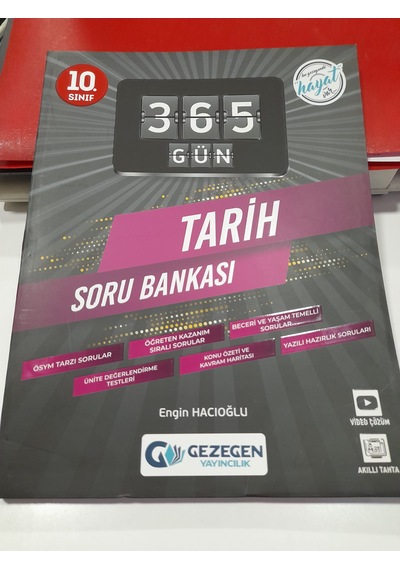 365 Gün 10. Sınıf Tarih Soru Bankası
