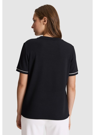 U.S. Polo Assn. U.s. Polo Assn. Kadın Siyah Tişört Basic 50323552-vr046