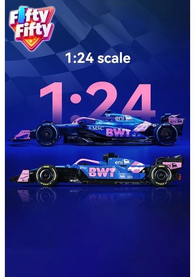 Cada Bwt Alpıne F1 Formula Aracı 1/24 Scale -c55024w 300 Parça Oyuncak Yapım Seti Blok