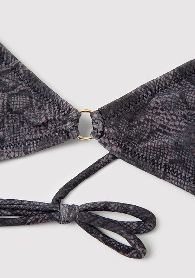 Mavi - Kahverengi Bikini Üstü 1914089-70246
