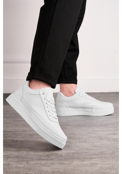 Günlük Erkek Sneaker Ayakkabı -182 Beyaz
