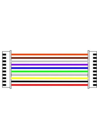 2,54mm Jst Xh 3pin Çift Taraflı Kablolu Konnektör 20cm 100 Adet