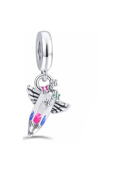 Fubena Melek Kanatlı Kalem Sallantılı Charm