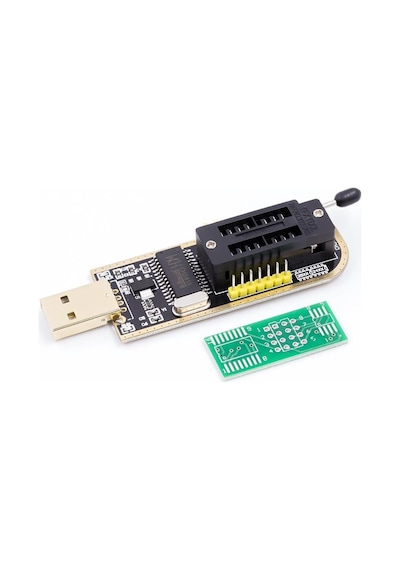 CH341A 24 25 Serisi BIOS USB Programcı Modülü & 93CXX / 25CXX / 24CXX İçin SOIC8 SOP8 Test Klipsi